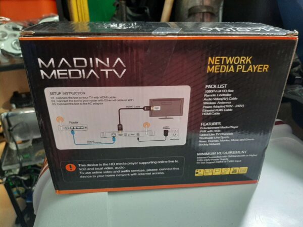 MADINA Network Media Player Model-HD5301B+ - Image 11