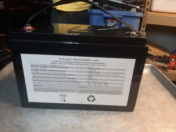 Life PO4 rechargable battery - Image 7