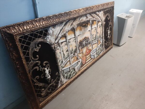 vintage mid-century 3D painting - Image 5