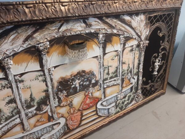 vintage mid-century 3D painting - Image 7