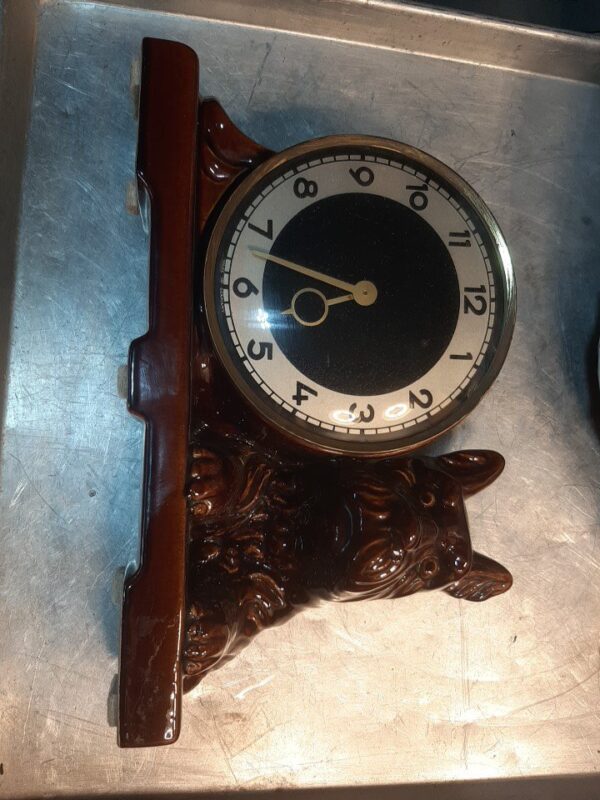 Vintage german carved collectible clock