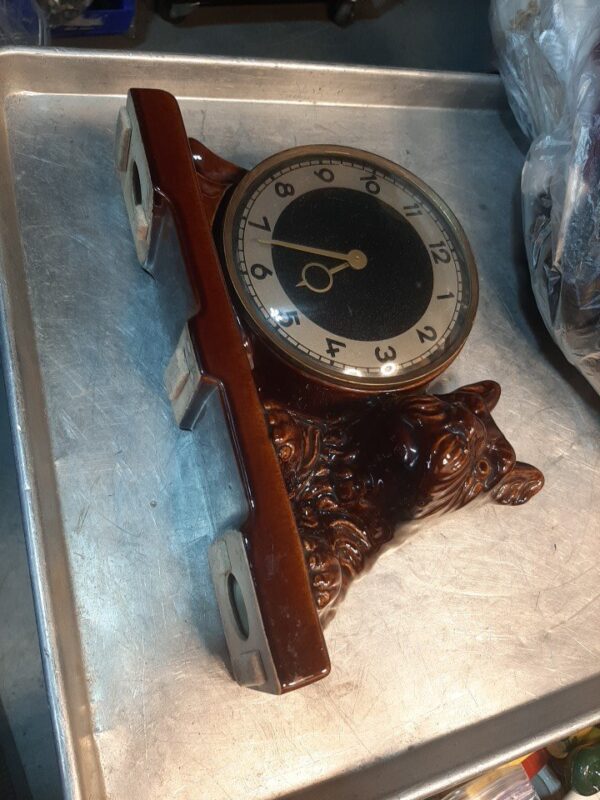 Vintage german carved collectible clock - Image 4