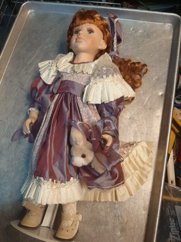Antique victorian porcelain doll - Image 4