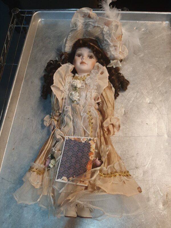 Cathay Collection “Kelly” 18 Inch Porcelain Doll - Image 4