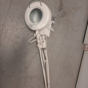 Industrial LTS Magnifying Swing Arm Desk Lamp w/ Clamp