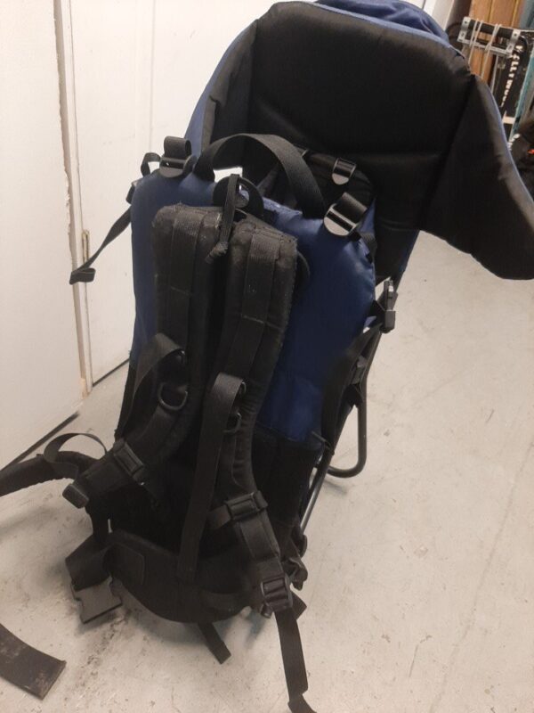 Mountain Equipment Co-op baby carrier for hiking with Rain cover and backpack - Image 4
