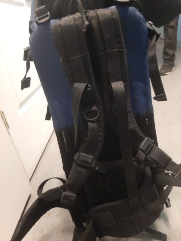 Mountain Equipment Co-op baby carrier for hiking with Rain cover and backpack - Image 3