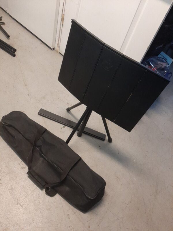 K&M Orchestra Music Stand - Black 12120-000-55 (collapsable desk, with bag) - Image 7