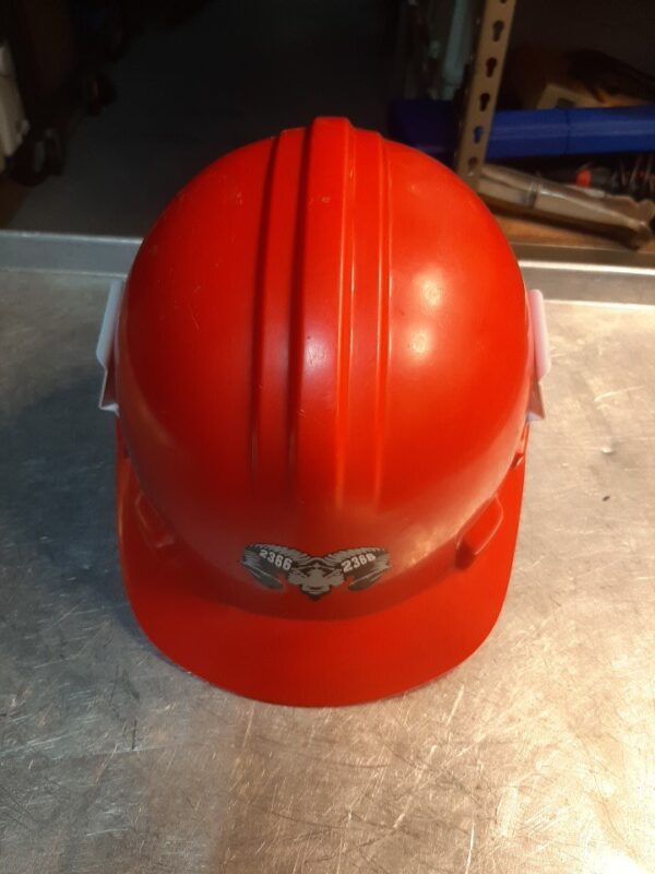 Degil Head Guard Supreme Type 1 Class E Ratchet Hard Hats - Hi Viz Orange - Image 8