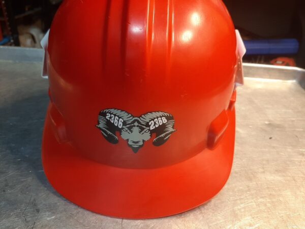Degil Head Guard Supreme Type 1 Class E Ratchet Hard Hats - Hi Viz Orange - Image 7