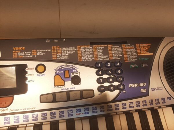 Yamaha PSR160 49-Note Portable Electronic Keyboard
