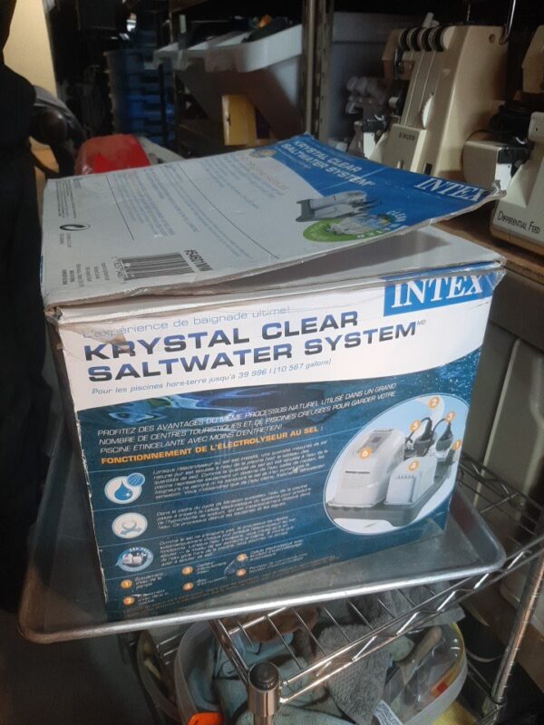 Intex Krystal Clear Saltwater System Model # CS8110 - Image 14