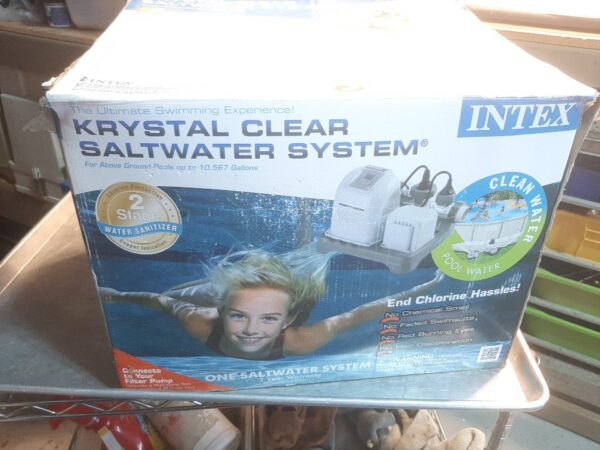 Intex Krystal Clear Saltwater System Model # CS8110 - Image 2