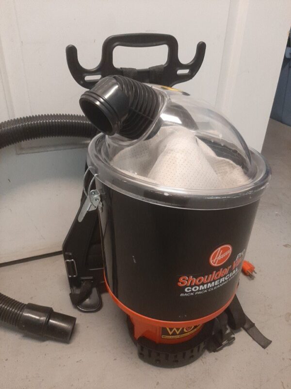 Hoover Commercial Shoulder Vac Pro Backpack Bagged Vacuum Cleaner Model C2401 - Image 4