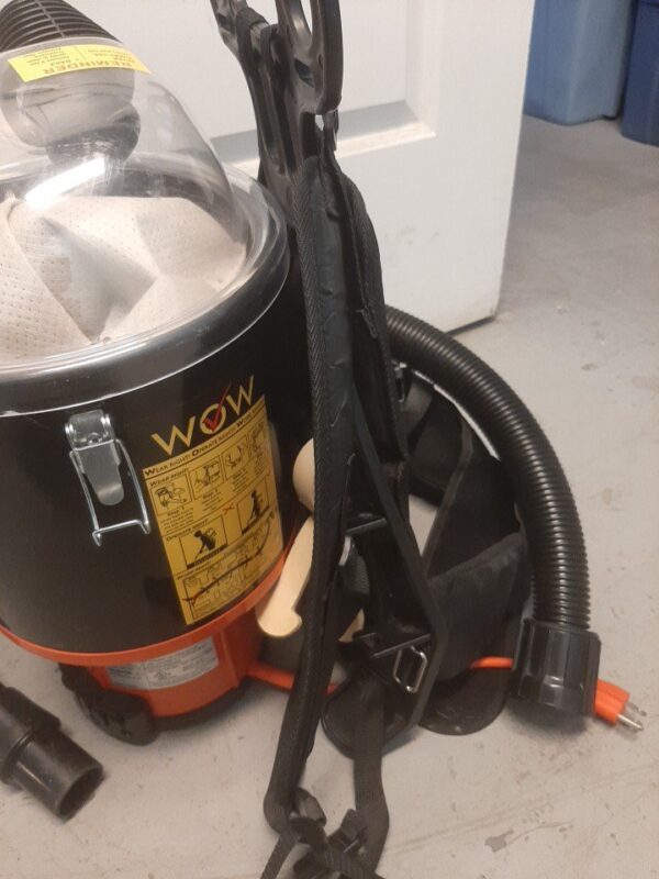 Hoover Commercial Shoulder Vac Pro Backpack Bagged Vacuum Cleaner Model C2401 - Image 9