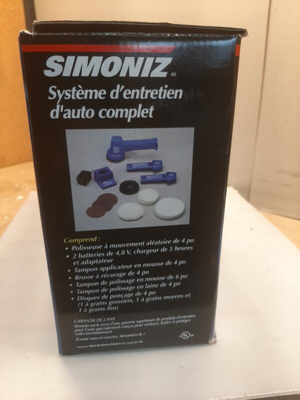 Simoniz 4" cordless random orbit sander/polisher Model 39-9006-4 - Image 13