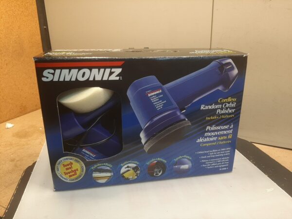 Simoniz 4" cordless random orbit sander/polisher Model 39-9006-4 - Image 5