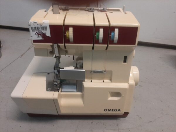 Omega Serger Sewing Machine Rare 15J103 W Light And Pedal