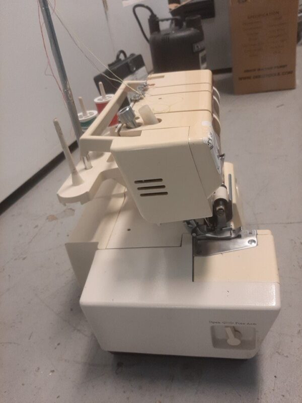 Omega Serger Sewing Machine Rare 15J103 W Light And Pedal - Image 4