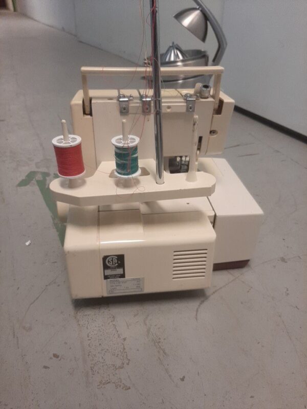 Omega Serger Sewing Machine Rare 15J103 W Light And Pedal - Image 6