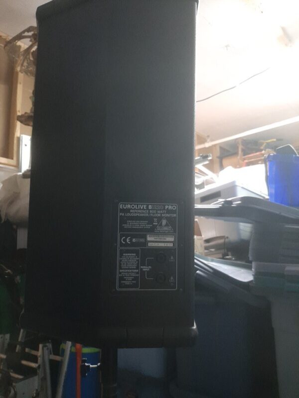 Behringer B 1220, EUROLIVE PRO 800-Watt 12" PA Loudspeaker with Tripod Adjustable Stand - Image 16