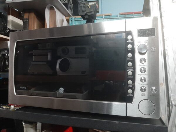 GE Profile 2.2 Cu. Ft. Countertop Microwave Oven Stainless Steel - PEB3228RMSS - Image 11