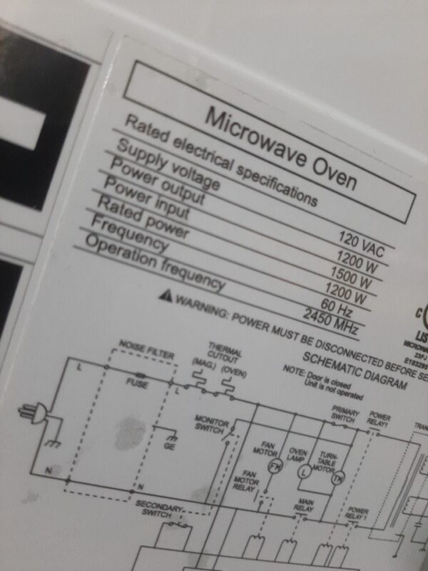 GE Profile 2.2 Cu. Ft. Countertop Microwave Oven Stainless Steel - PEB3228RMSS - Image 2
